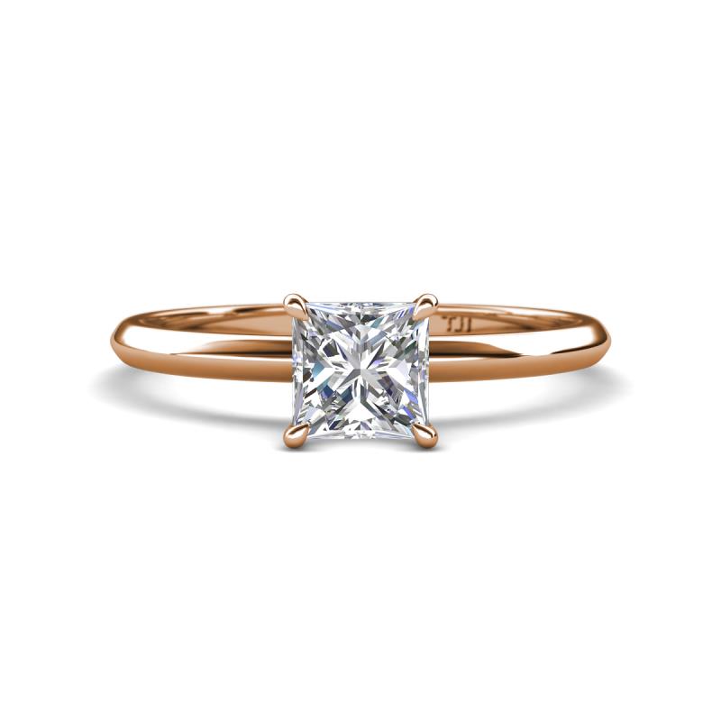 Elodie 1.50 ct IGI Certified Lab Grown Diamond Princess Cut (6.50 mm) Solitaire Engagement Ring 