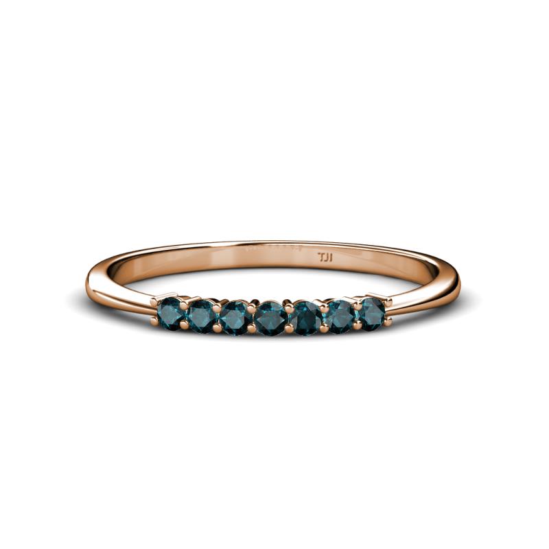 Reina 2.00 mm London Blue Topaz Wedding Band 