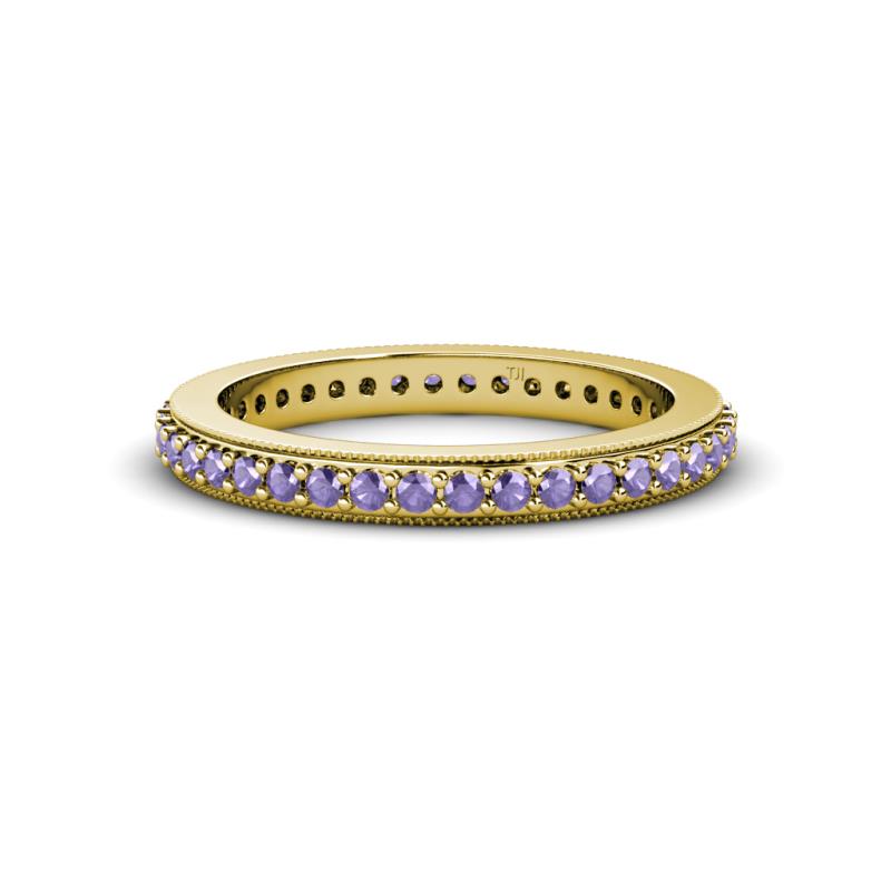Caitlin 1.60 mm Iolite Eternity Band 