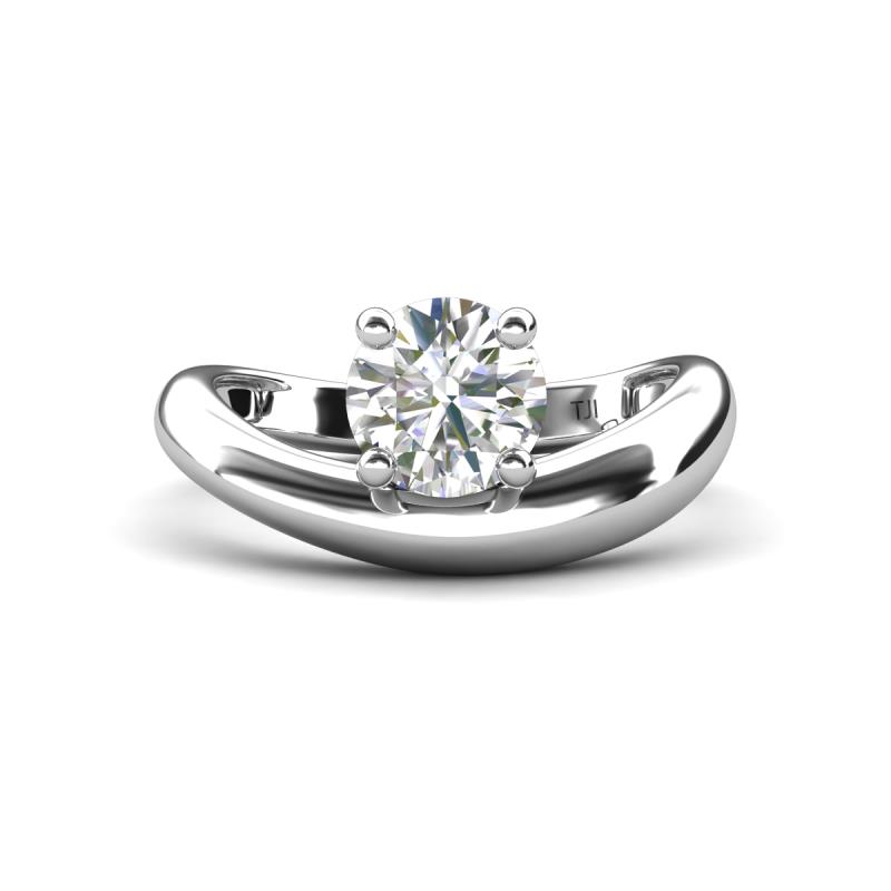 Anahi 1.00 ct IGI Certified Lab Grown Diamond Twisted Women Solitaire Ring 
