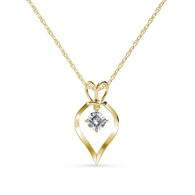 Sallie Diamond Heart Pendant 