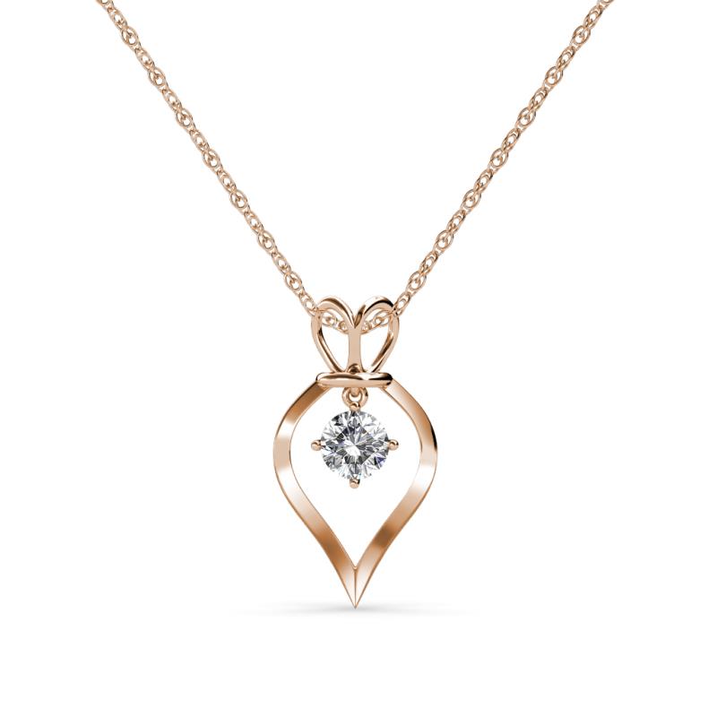 Sallie Diamond Heart Pendant 