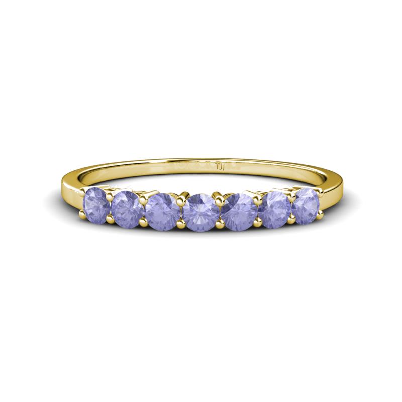 Vivian 3.00 mm Tanzanite Wedding Band 