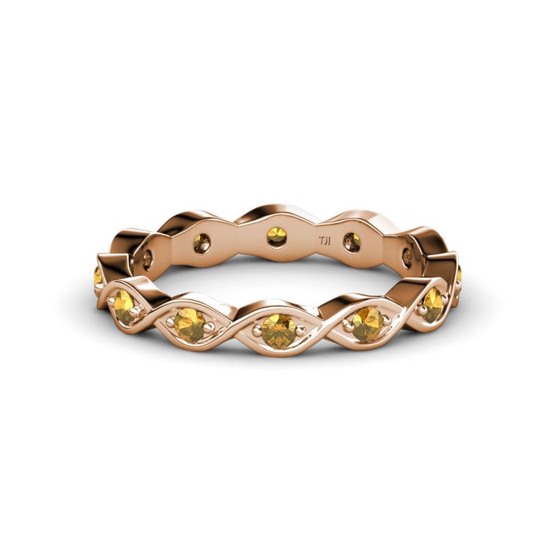 Breanna 1.70 mm Citrine Eternity Band 