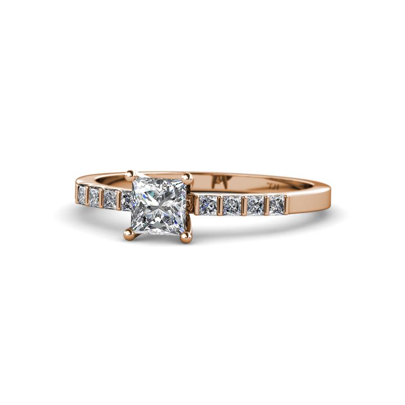 Amra Princess Cut Diamond Engagement Ring 