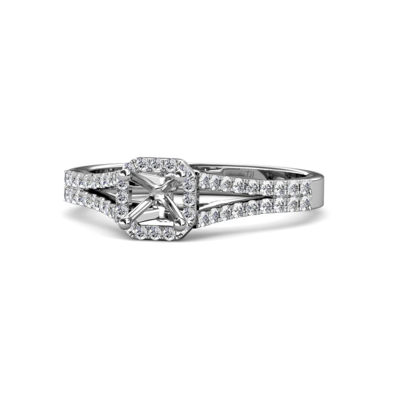 Roial Semi Mount Halo Engagement Ring 