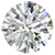 Kitra 0.65 ctw (5mm) Round Lab Grown Diamond and Round Natural Diamond Halo Pendant 