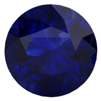 Merlyn Classic Blue Sapphire and Diamond Bridal Set Ring 