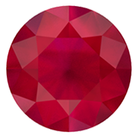 Florin Ruby and Diamond Pendant 